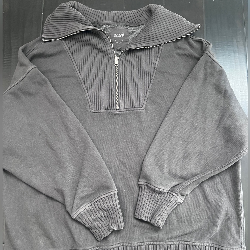 Aerie 1/4 zip sweater